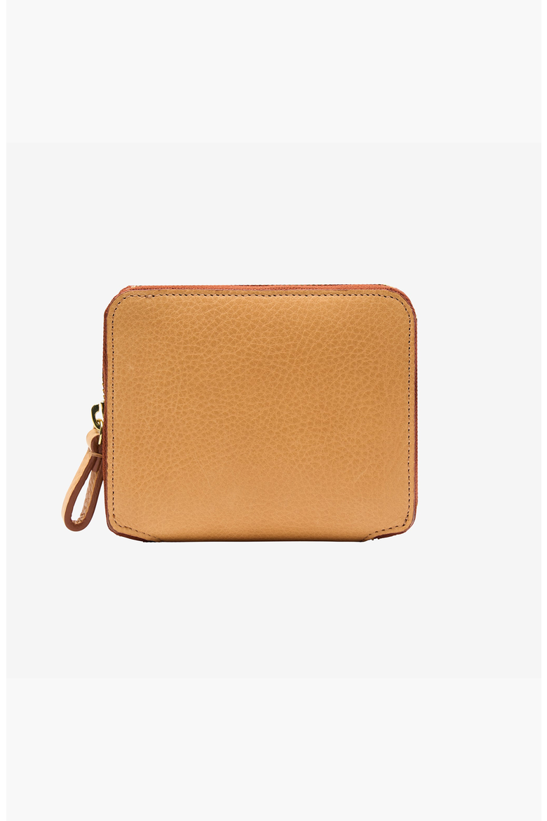 Utah Medium Zip Around Wallet, Main, color, Natural