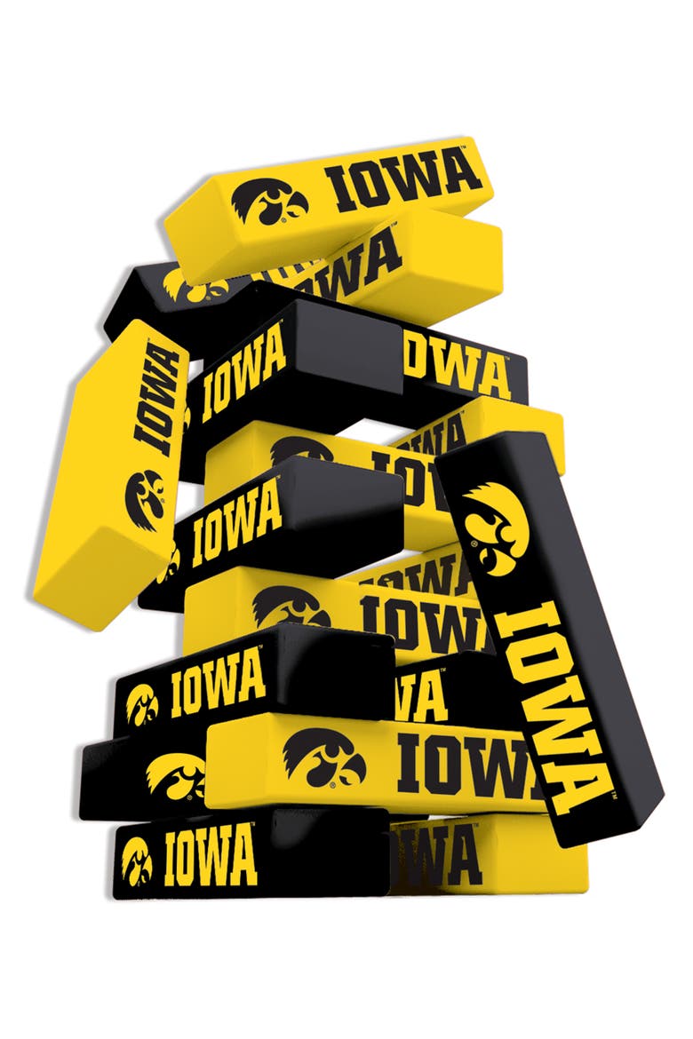 Iowa Hawkeyes Tumble Tower, Alternate, color, Multicolor