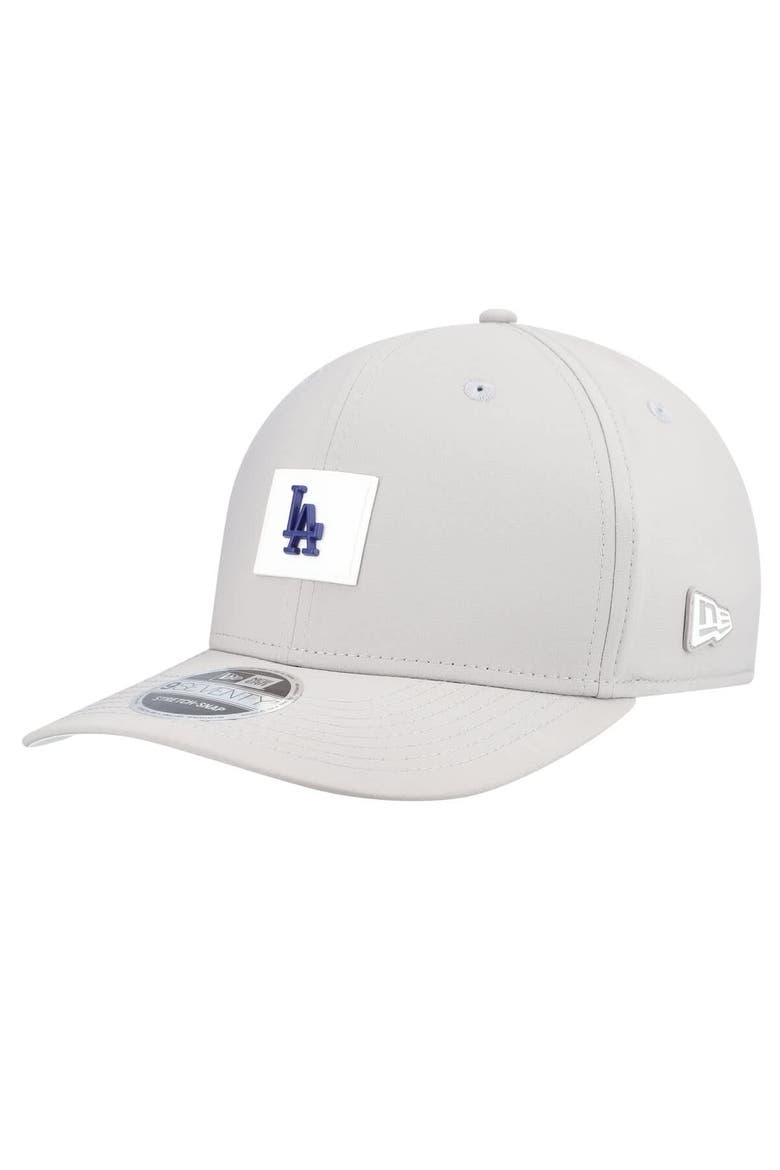 Men's New Era  Gray Los Angeles Dodgers 2026 Clubhouse 9SEVENTY Adjustable Hat, Main, color, Gray