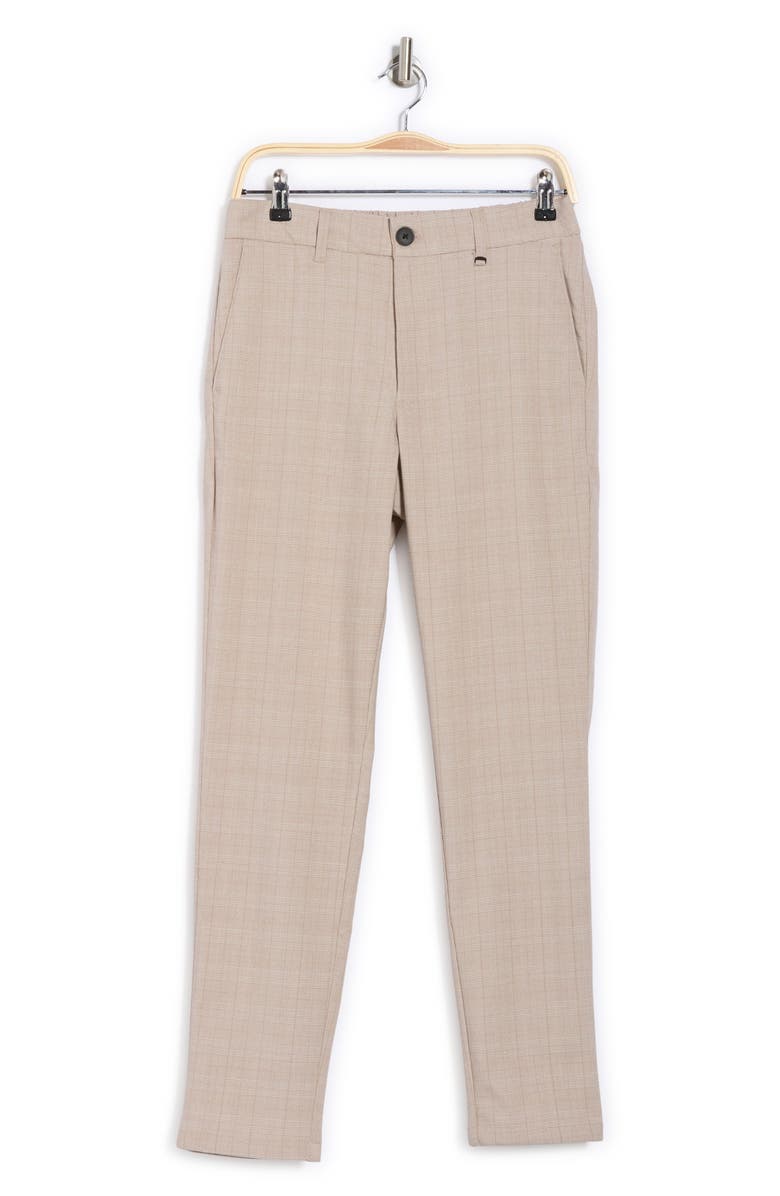 DENIM AND FLOWER Hybrid Pants, Alternate, color, Khaki / White