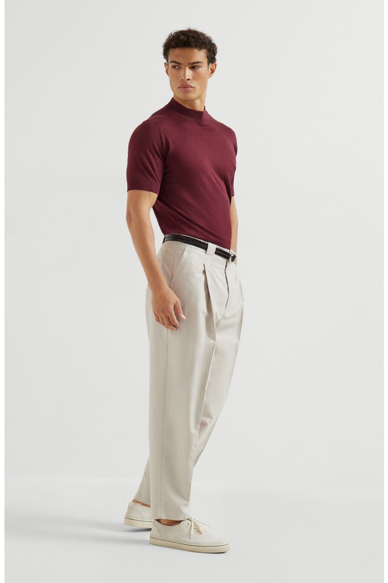 Cotton and linen trousers, Alternate, color, Yuta