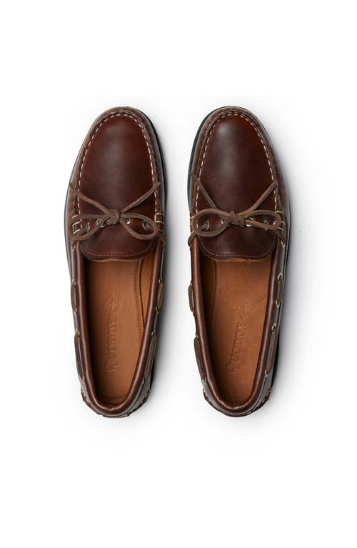 Quoddy Canoe Shoe In Brown