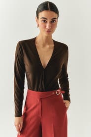 Exquise Meilani Long Sleeve Blouse