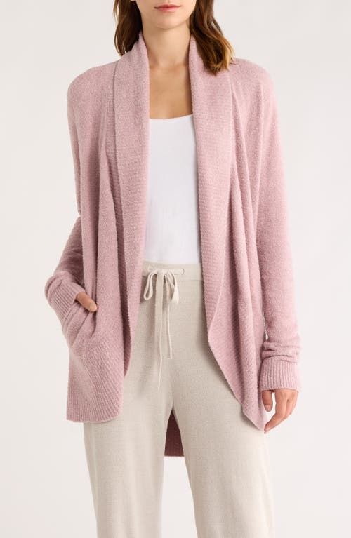 Barefoot Dreams Cozychic® Lite® Circle Cardigan In Pink