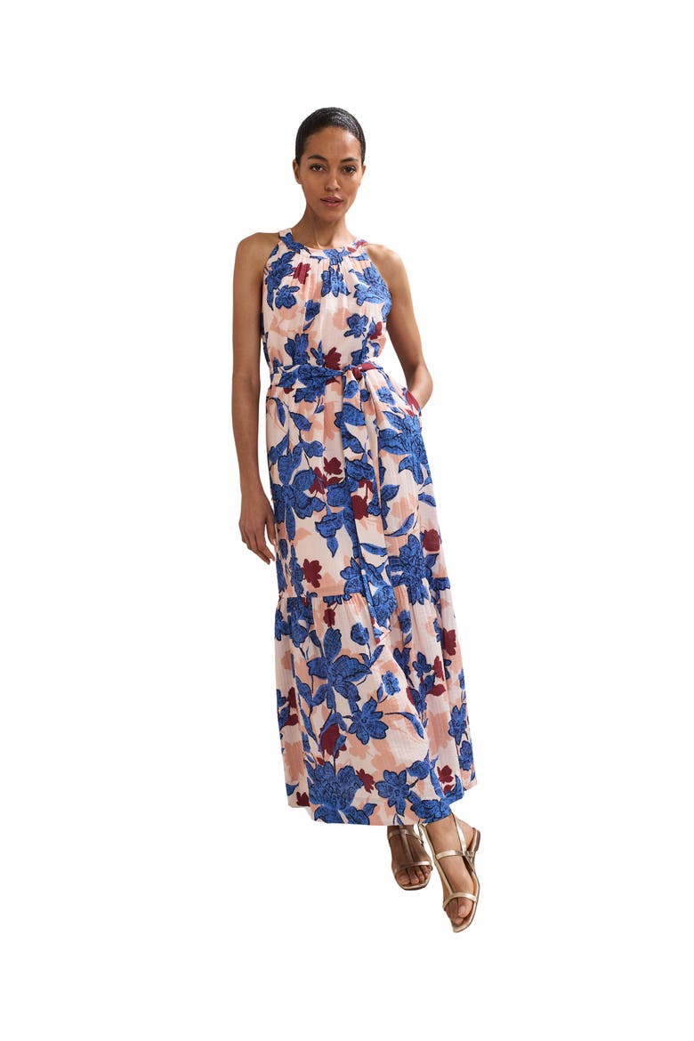 Runa Floral Maxi Dress, Main, color, Multi