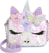 OMG Accessories Kids' Miss Gwen Sequin Crossbody Bag