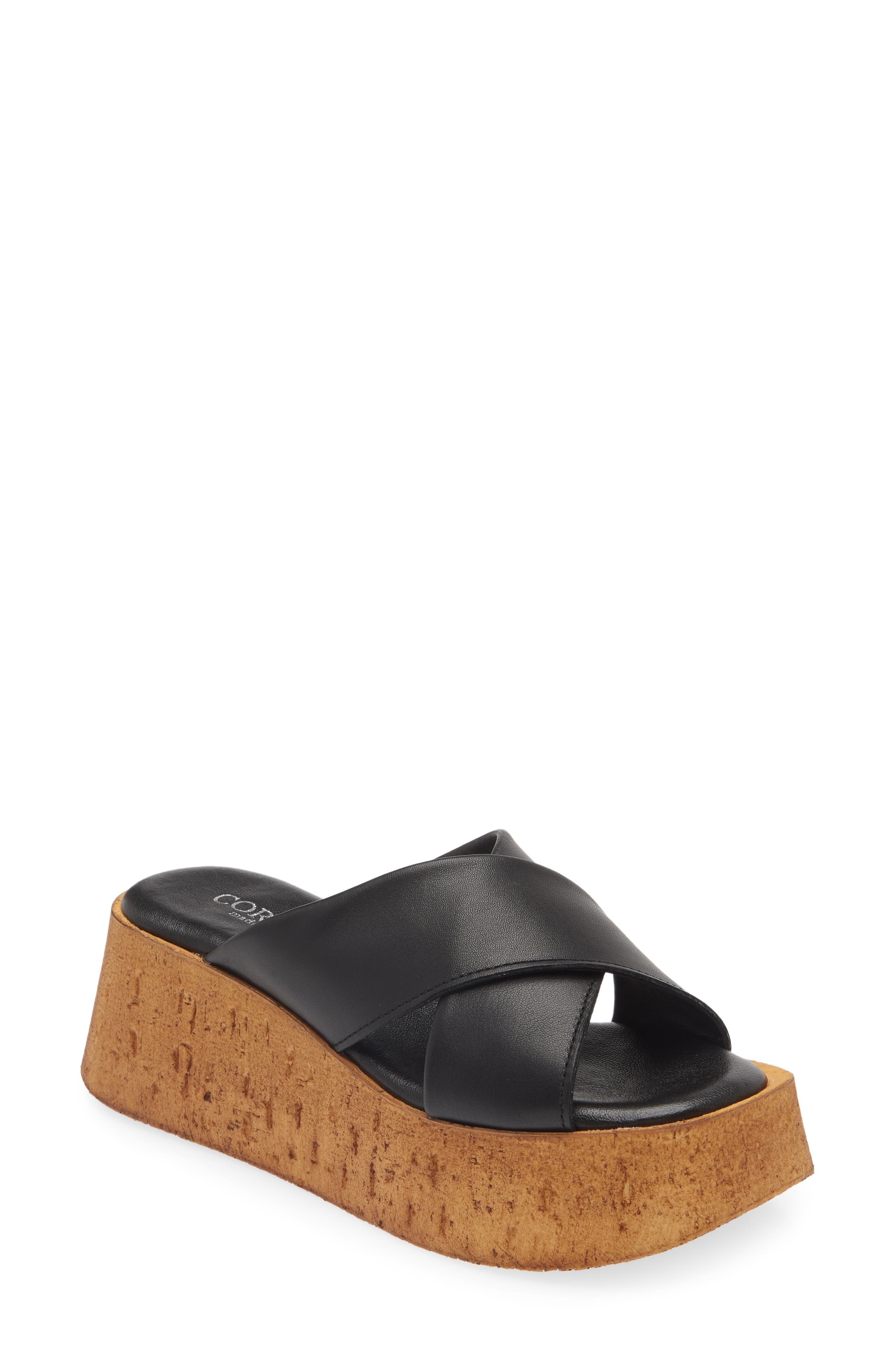 Cordani Frida Platform Wedge Slide Sandal, Main, color, 