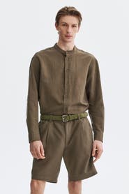 H&M Relaxed Fit Linen-blend Shorts