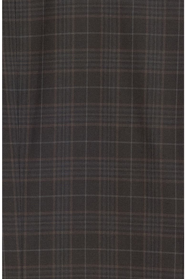 Plaid Slim Fit Stretch Sport Coat, Alternate, color, BROWN/ TAUPE