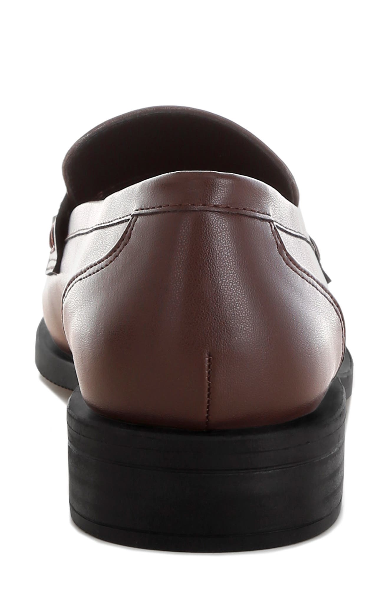 Enola Kiltie Fringe Loafer, Alternate, color, BROWN