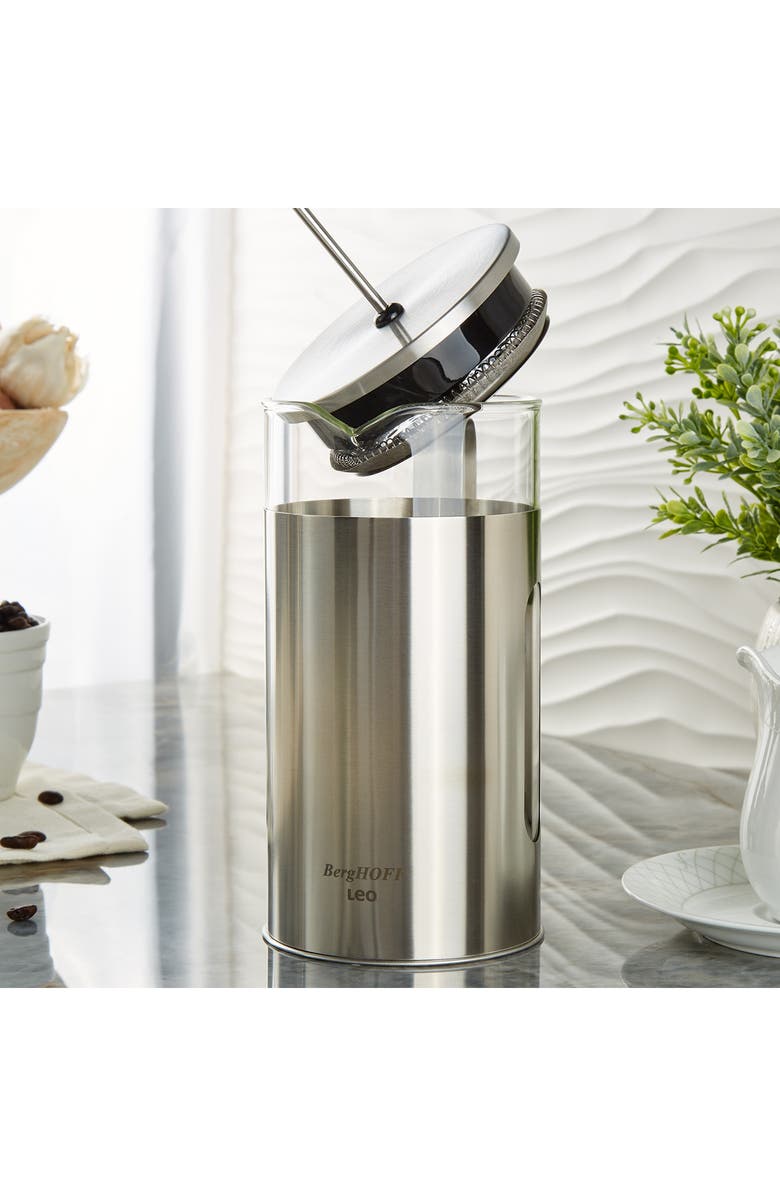 BergHOFF Leo Mae Stainless Steel French Press, Alternate, color,