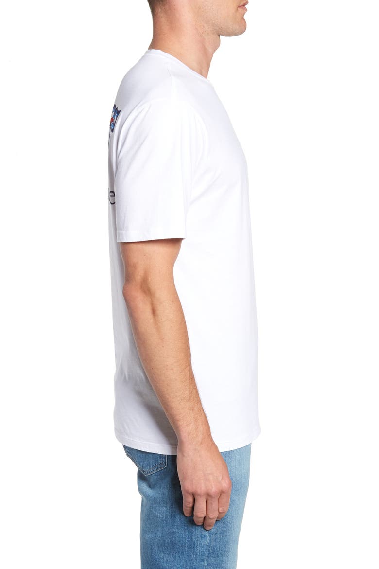 Whaley USA Whale Fill Pocket T-Shirt, Alternate, color, WHITE CAP