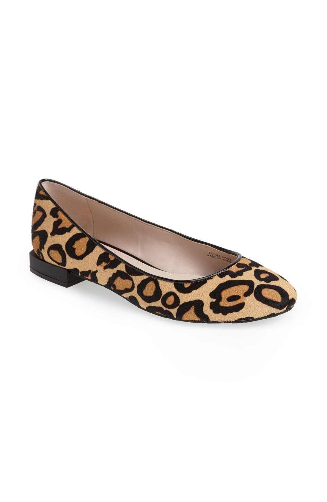 'Ranma' Flat, Main, color, LEOPARD HAIRCALF