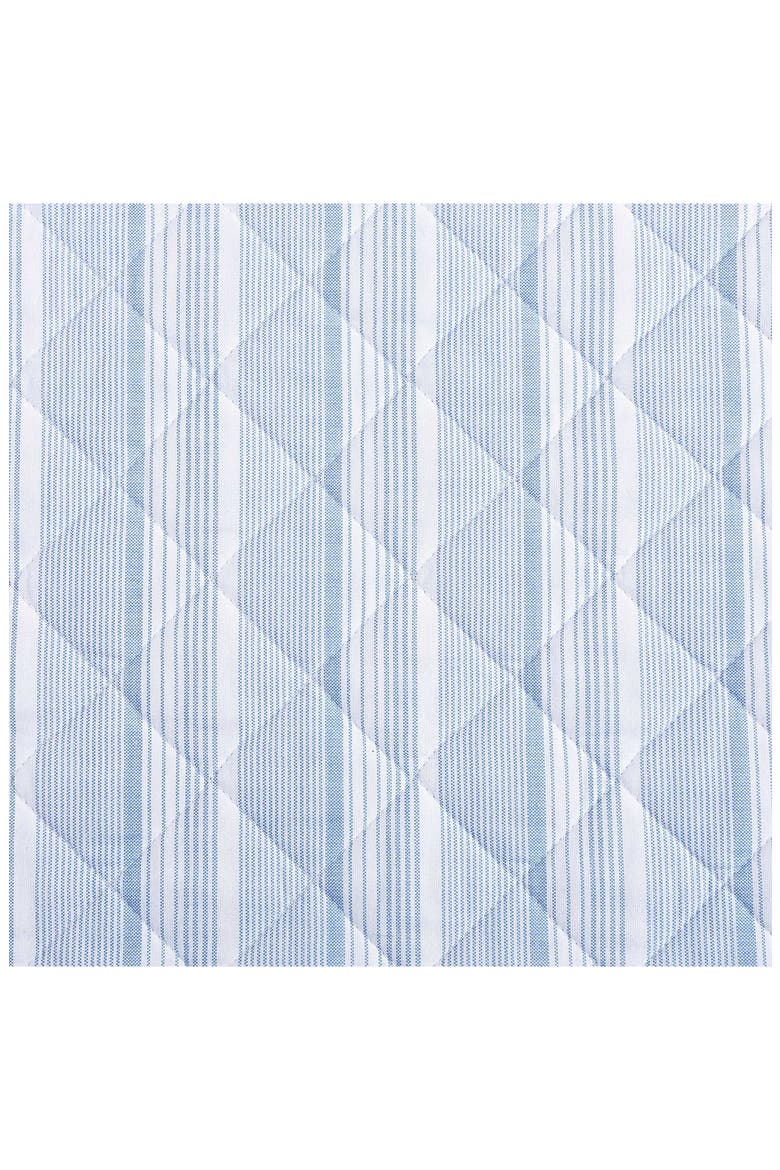 Sailing Stripe Quit & Shams Set, Alternate, color, WHITE/ DARK KENTUCKY BLUE