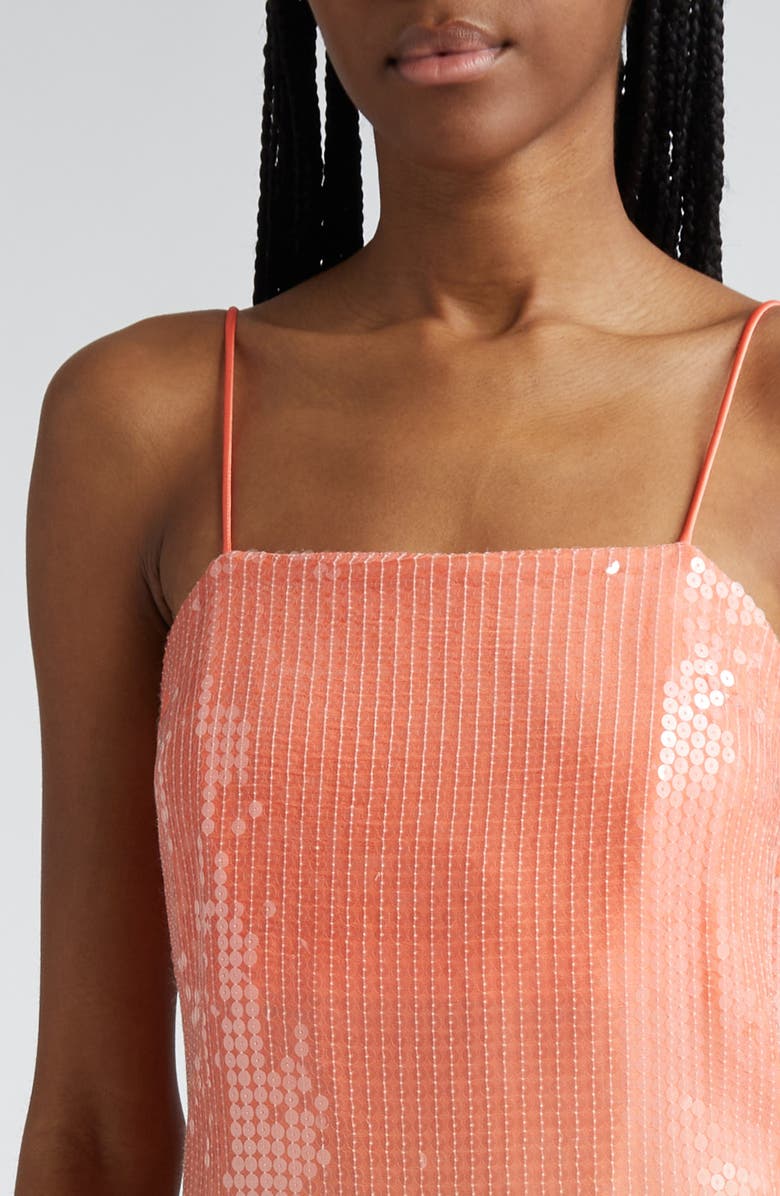 Veronica Beard Leda Sequin Midi Dress, Alternate, color, Ombre Multi