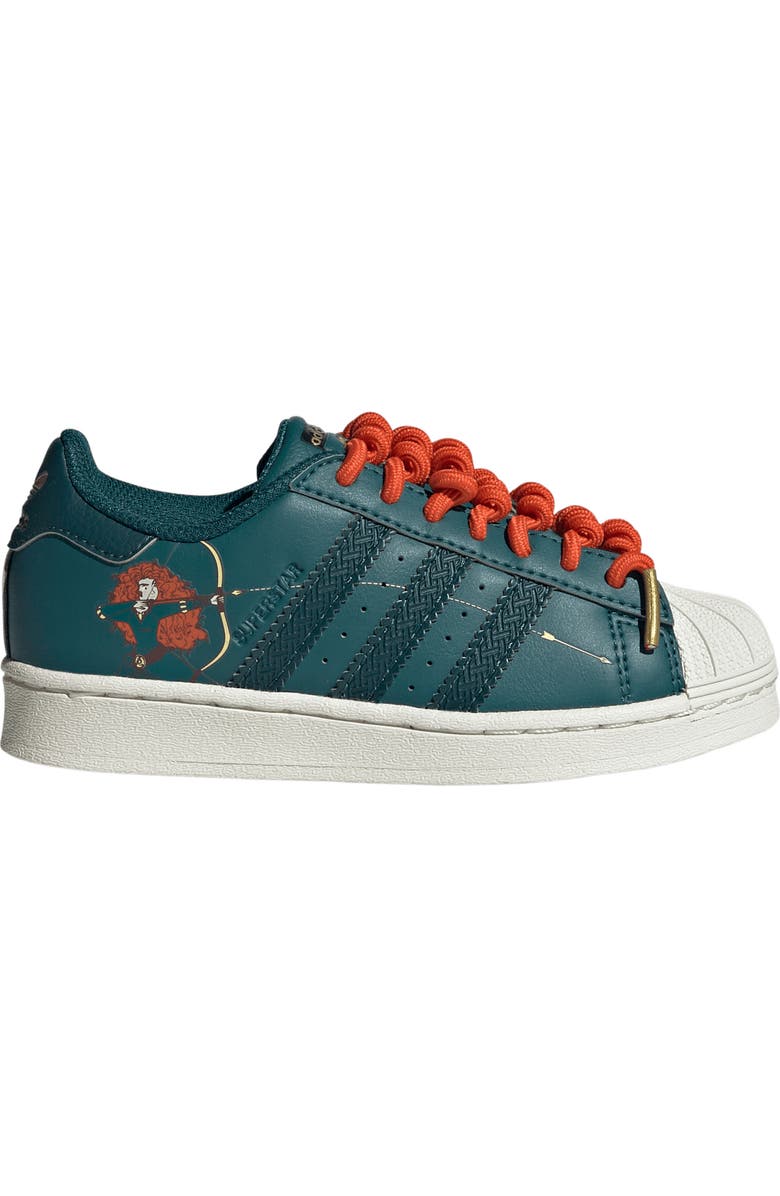 adidas x Disney Kids' Princess Merida Superstar Sneaker, Alternate, color,