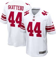 Nike Men's Nike Cam Skattebo White New York Giants Game Jersey