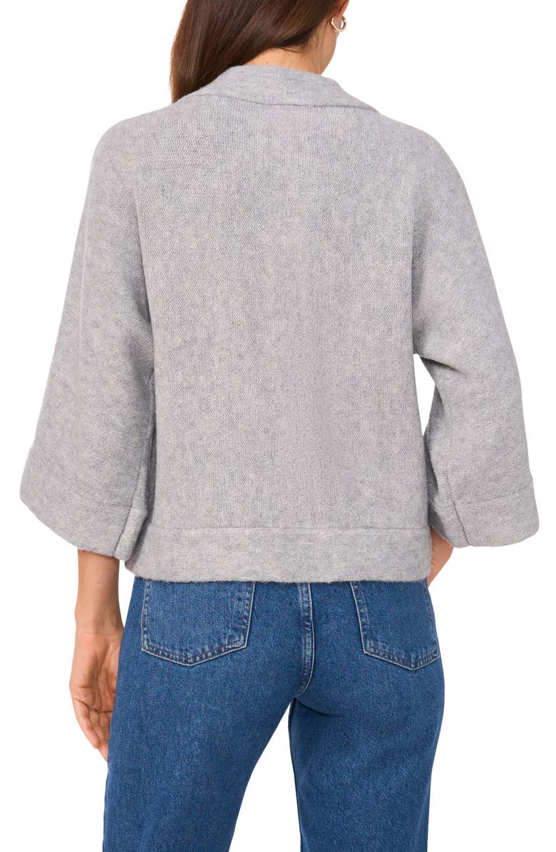 Halogen<sup>®</sup> Wide Sleeve Top, Alternate, color, Light Heather Grey