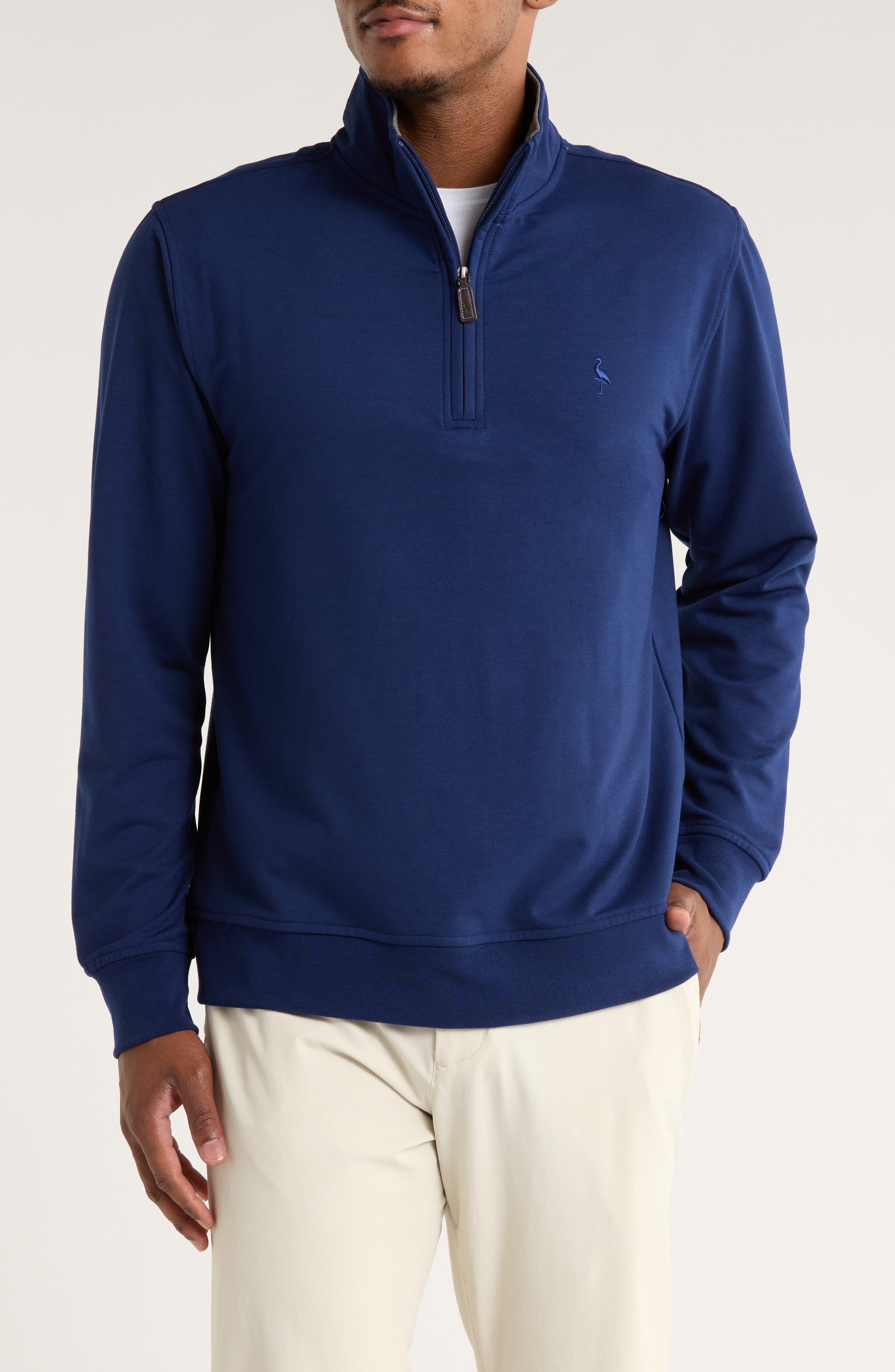 TailorByrd Fleece Quarter Zip Pullover