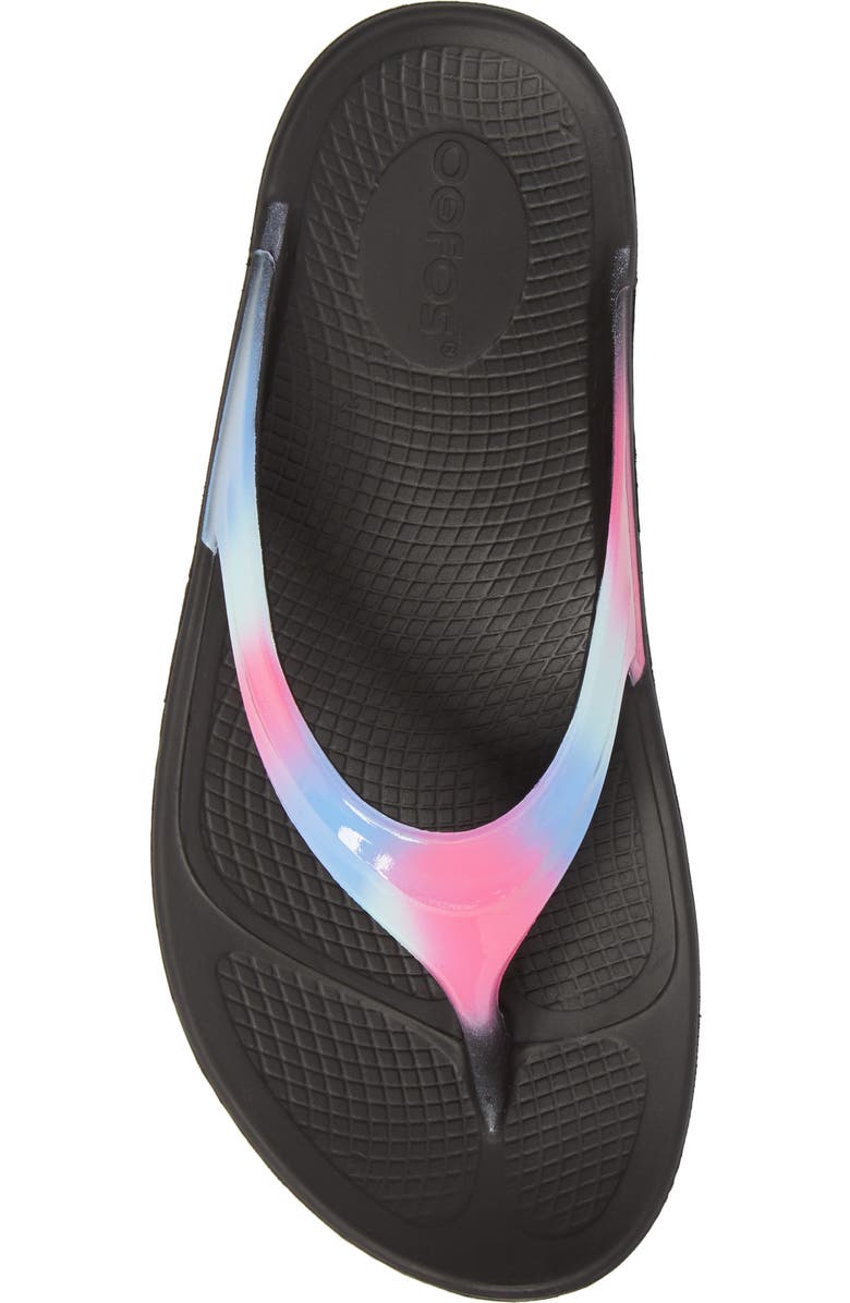 Oofos OOlala Luxe Sandal, Alternate, color,