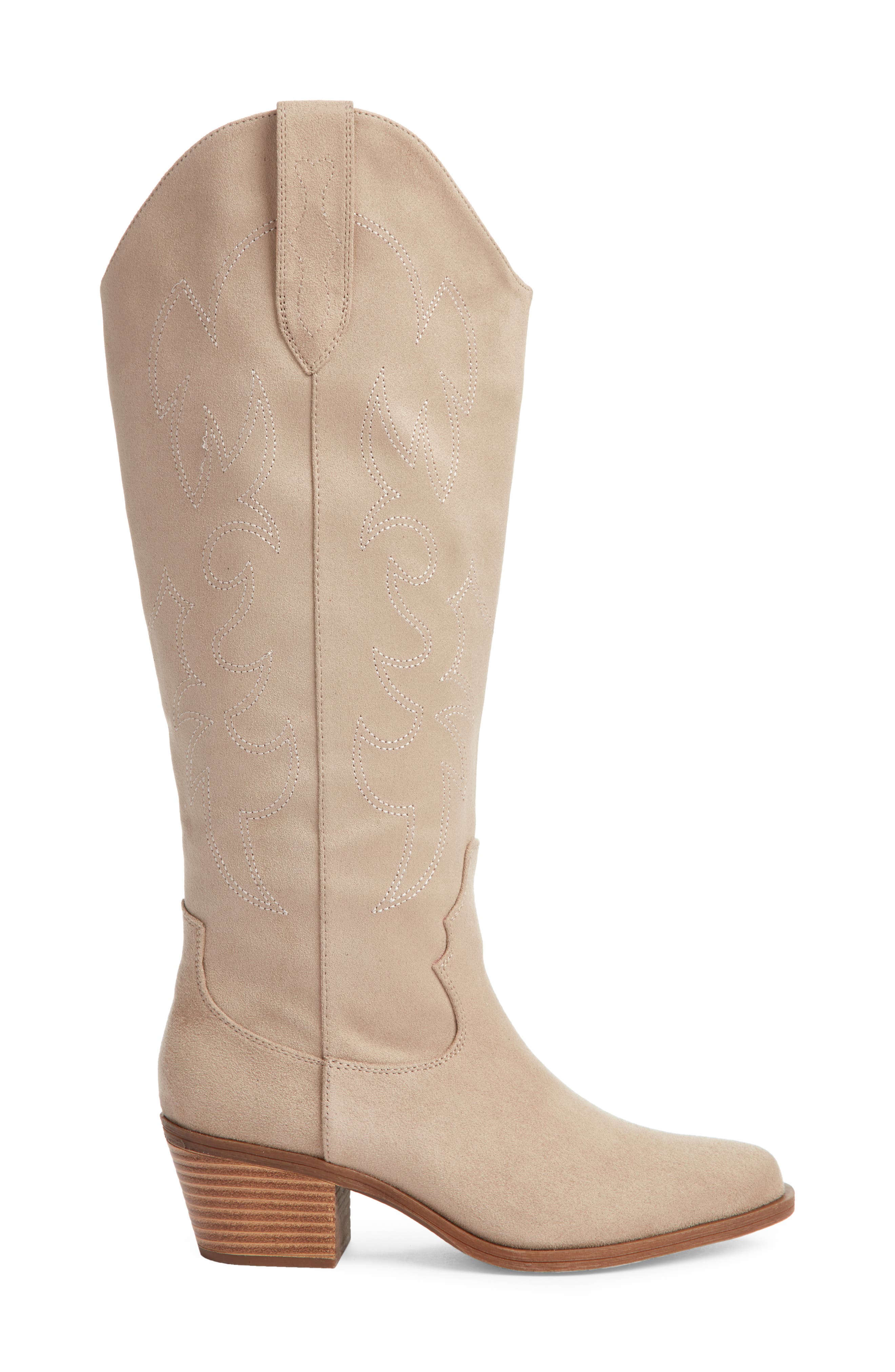 Monikka Western Boot, Alternate, color, BEIGE TAUPE