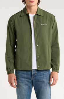 Museum of Peace & Quiet Wordmark Coach's Jacket