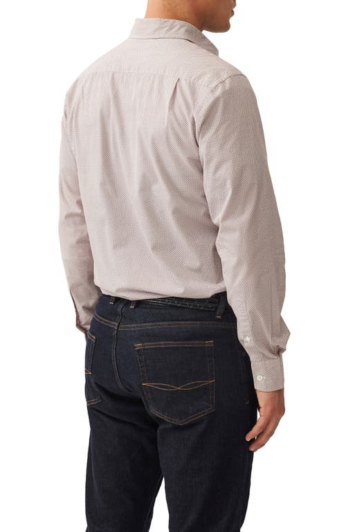 Rodd & Gunn Morven Trim Fit Button-up Shirt In Merlot