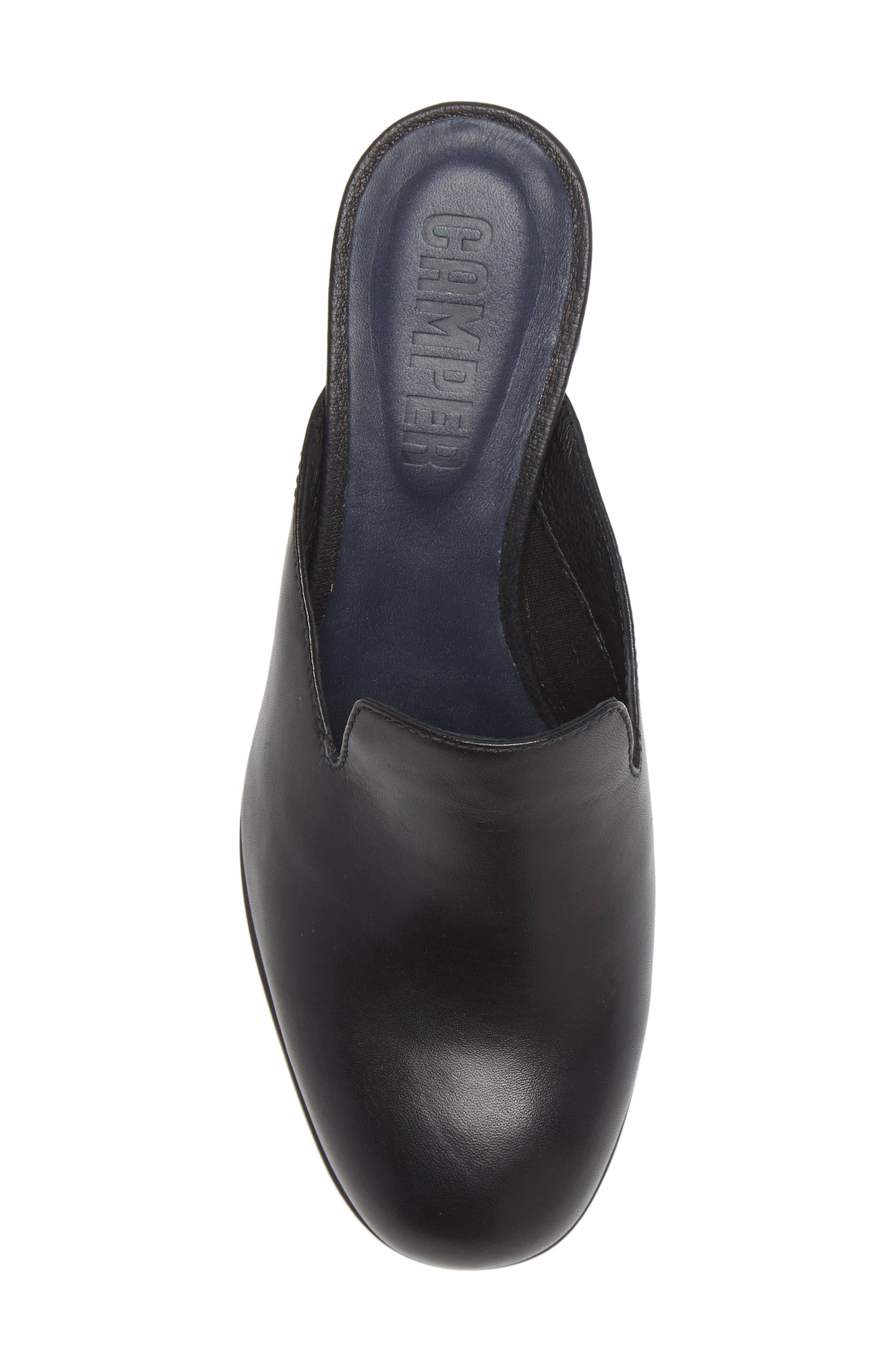 Camper Katie Leather Block Heel Mule, Alternate, color, 
