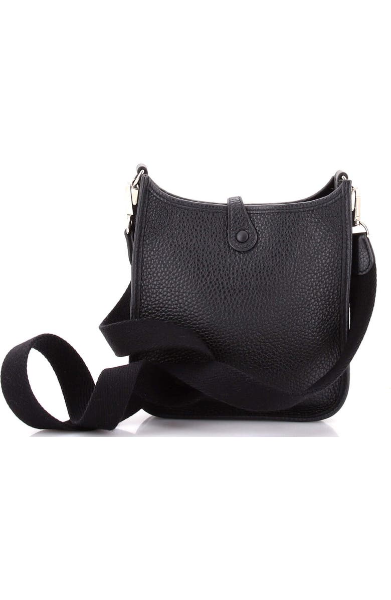 Pre-Owned Hermes Evelyne Bag Gen III Clemence TPM, Alternate, color, Noir