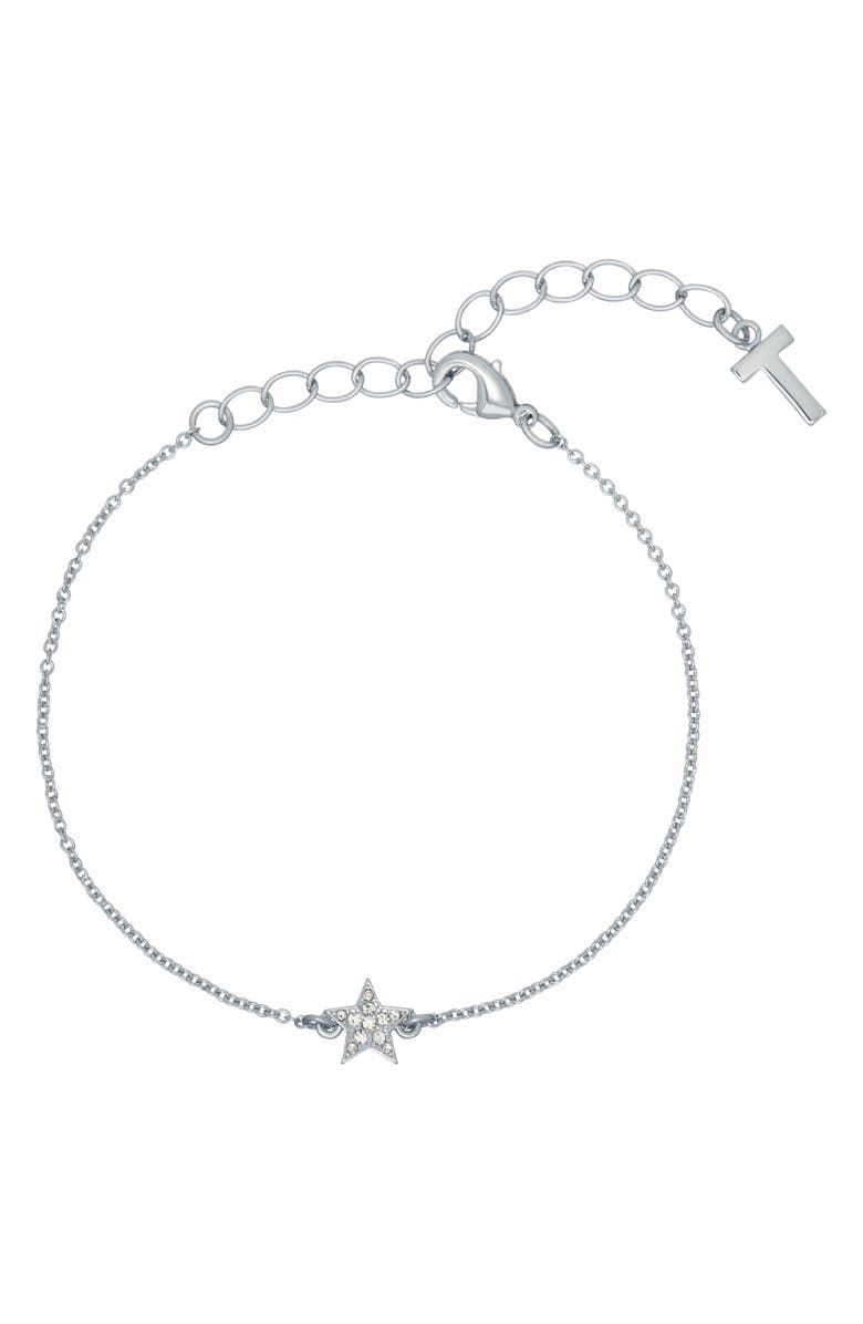 Ted Baker London Sharaaa Pavé Nano Star Bracelet, Main, color, 