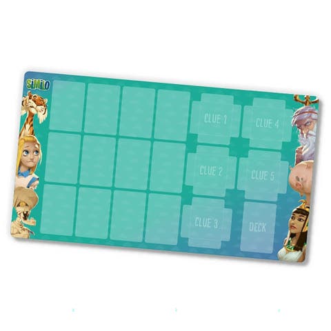 Similo Player Mat Accessory For Similo Card Game, 24 X 13.75 Inches