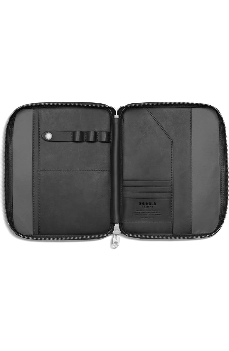 Shinola Leather Tech Portfolio, Alternate, color,