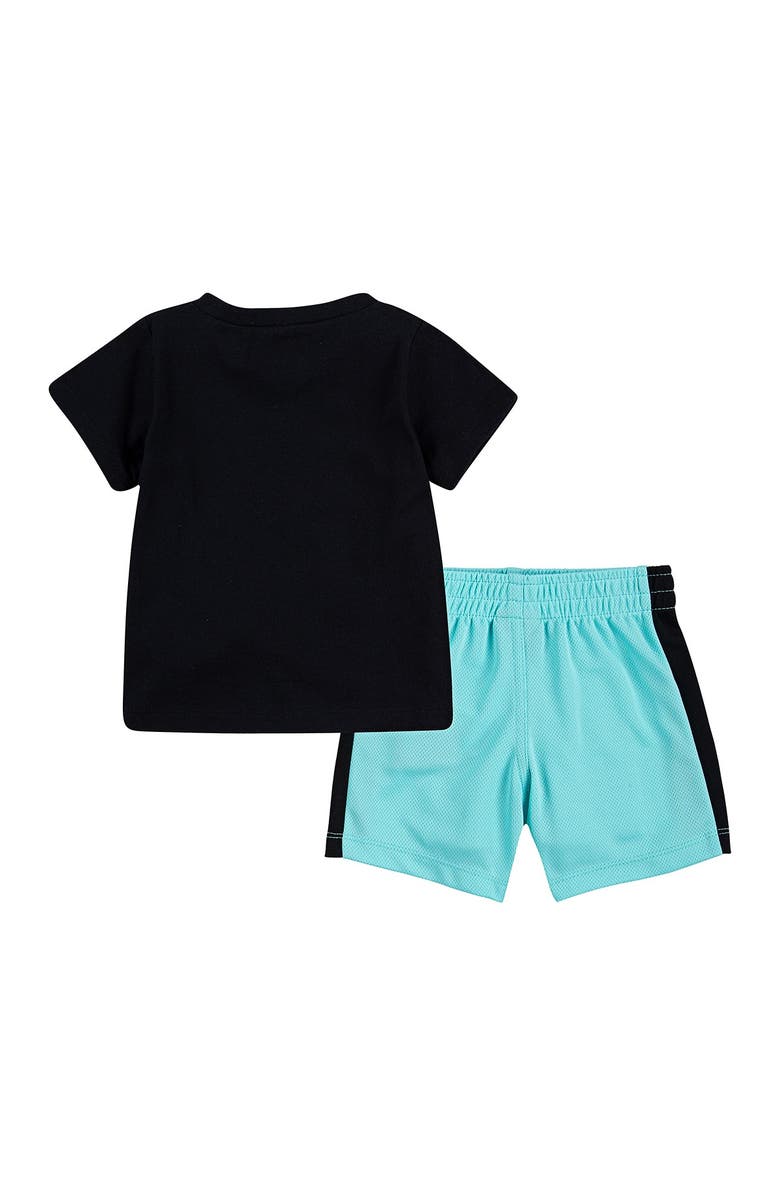 Hurley On Short Graphic T-Shirt & Mesh Shorts Set, Alternate, color, 