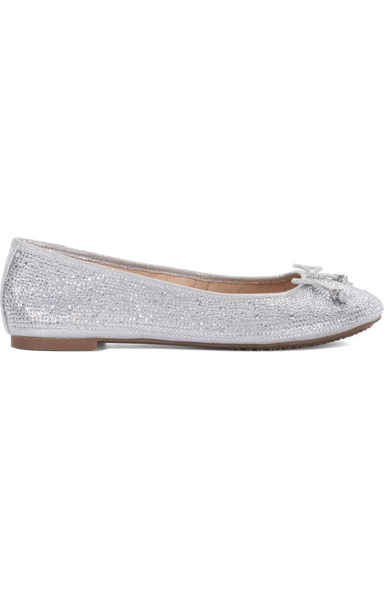 Dune London Hallis Embellished Ballet Flat, Alternate, color,
