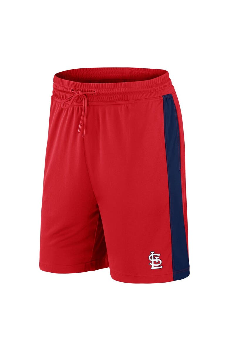 FANATICS Men's Fanatics Branded Red St. Louis Cardinals Iconic Break It Loose Shorts, Alternate, color,