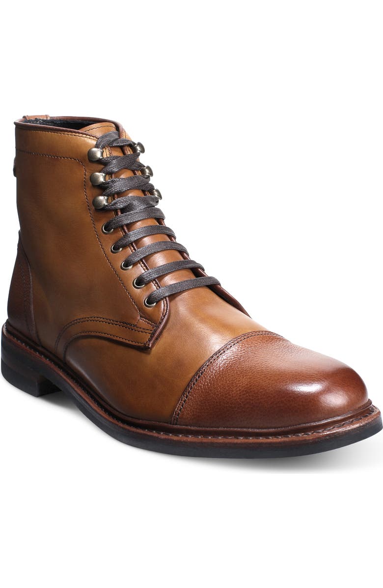 Allen Edmonds Landon Lace-Up Cap Toe Boot, Main, color,
