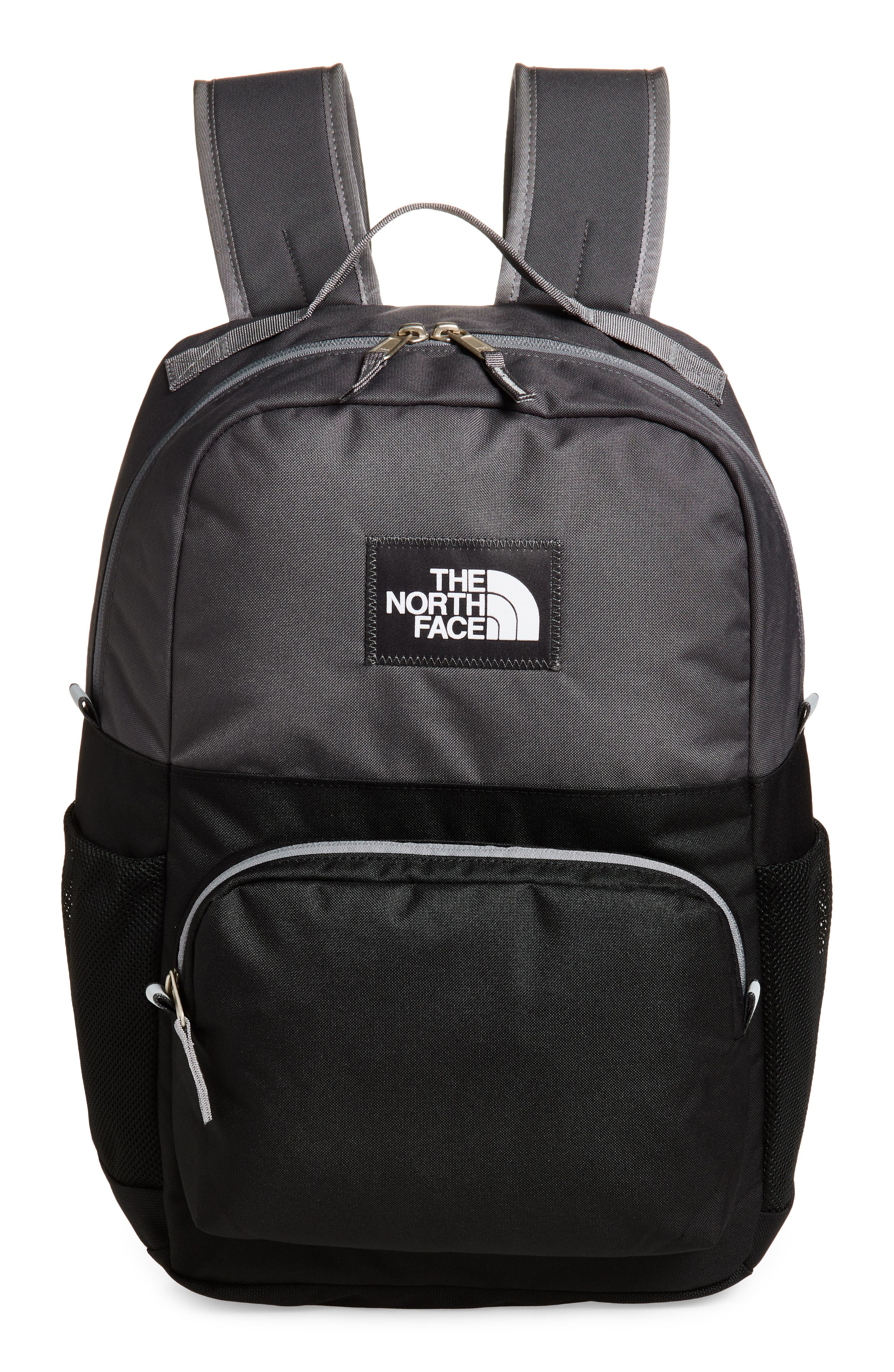 The North Face Kids' Chuckwalla Daypack, Main, color, Anthracite Grey/ Tnf Black