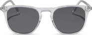 DIFF Brody XL Clear Frame Square Sunglasses