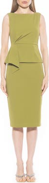 Alexia Admor Amora Boat Neck Sleeveless Sheath Dress