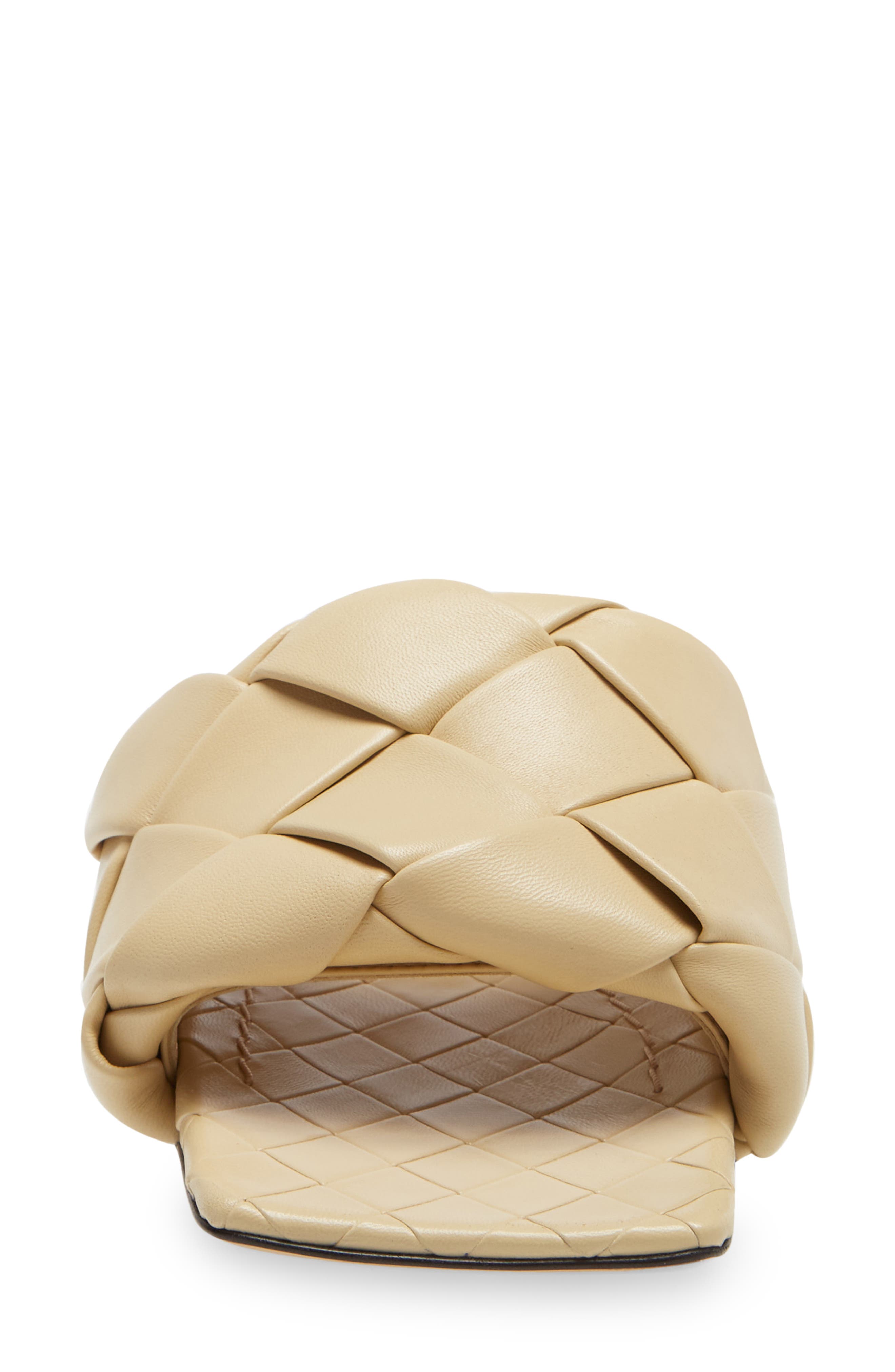 Woven Slide Sandal, Alternate, color, PORRIDGE