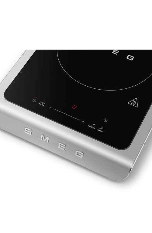 Smeg Portable Induction Cooker In Silver
