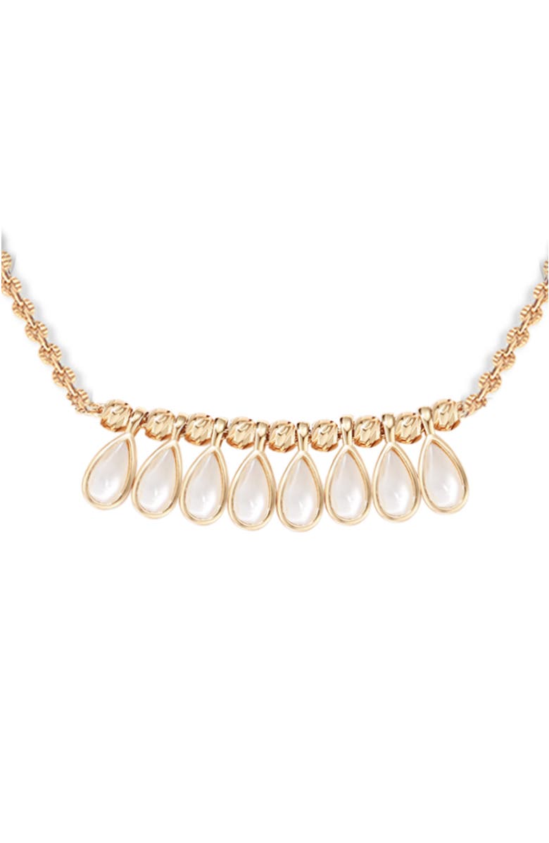 RETRO CHIC Aeolian Echo Drop Necklace, Alternate, color, Gold