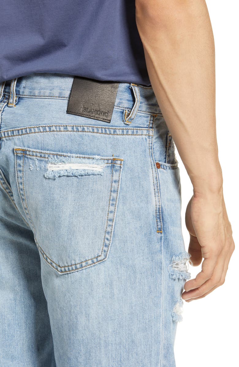 BLANKNYC Ripped Denim Shorts, Alternate, color,