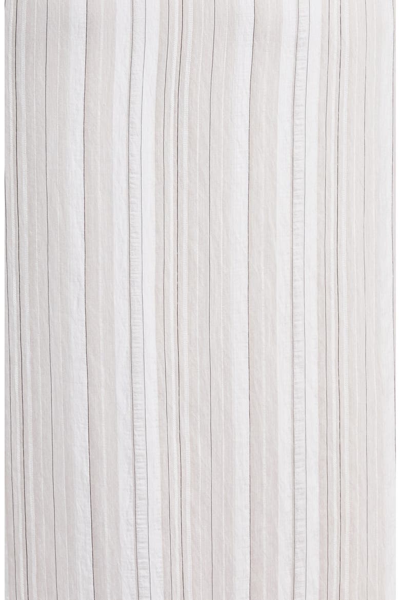 Stripe Sleeveless Shirtdress, Alternate, color, OPTIC WHITE/ BLACK