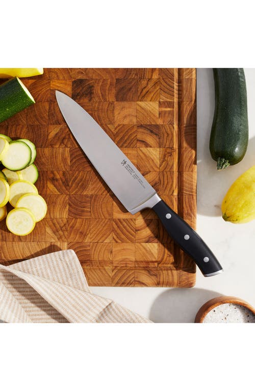 Henckels Cutlery Forged Accent 8-inch Chef's Knife In Black