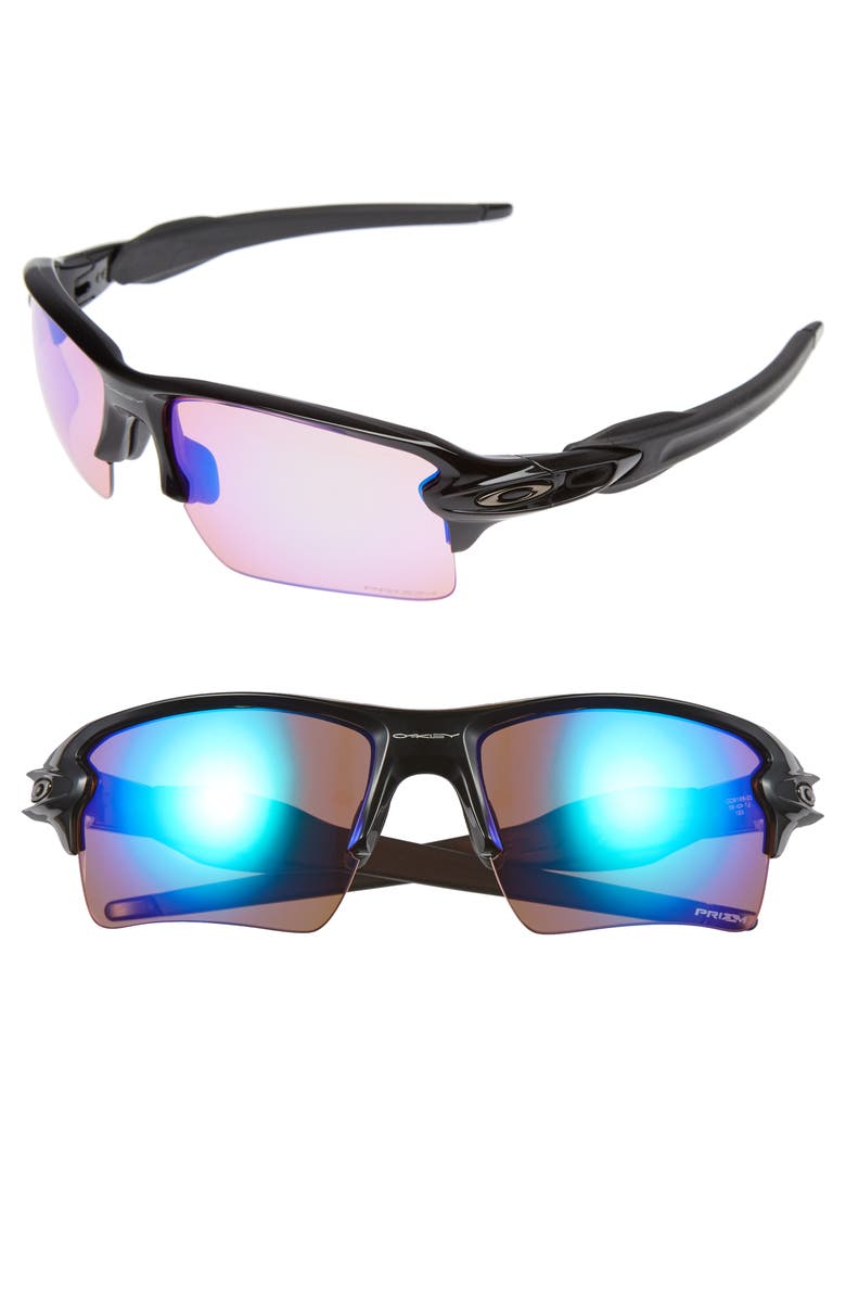 Oakley Flak 2.0 XL 59mm Sunglasses, Alternate, color, Black