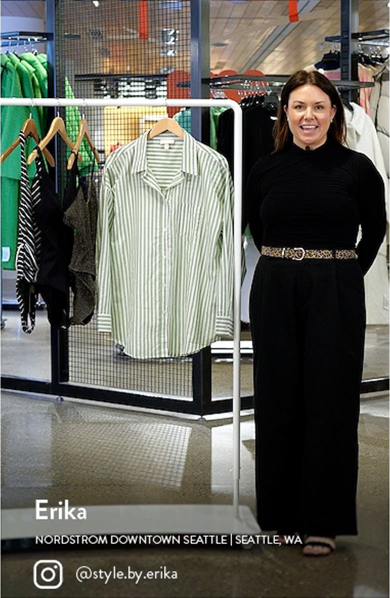 Sails Beach Stripe Cover-Up Tunic, sales video thumbnail