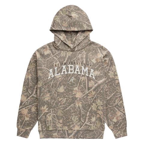 Men's Uscape Apparel  Camo Alabama Crimson Tide Back Bay Fleece Hoodie