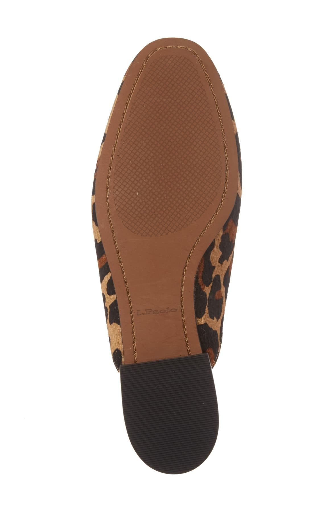 Annie Loafer Mule, Alternate, color, COGNAC/ BLACK