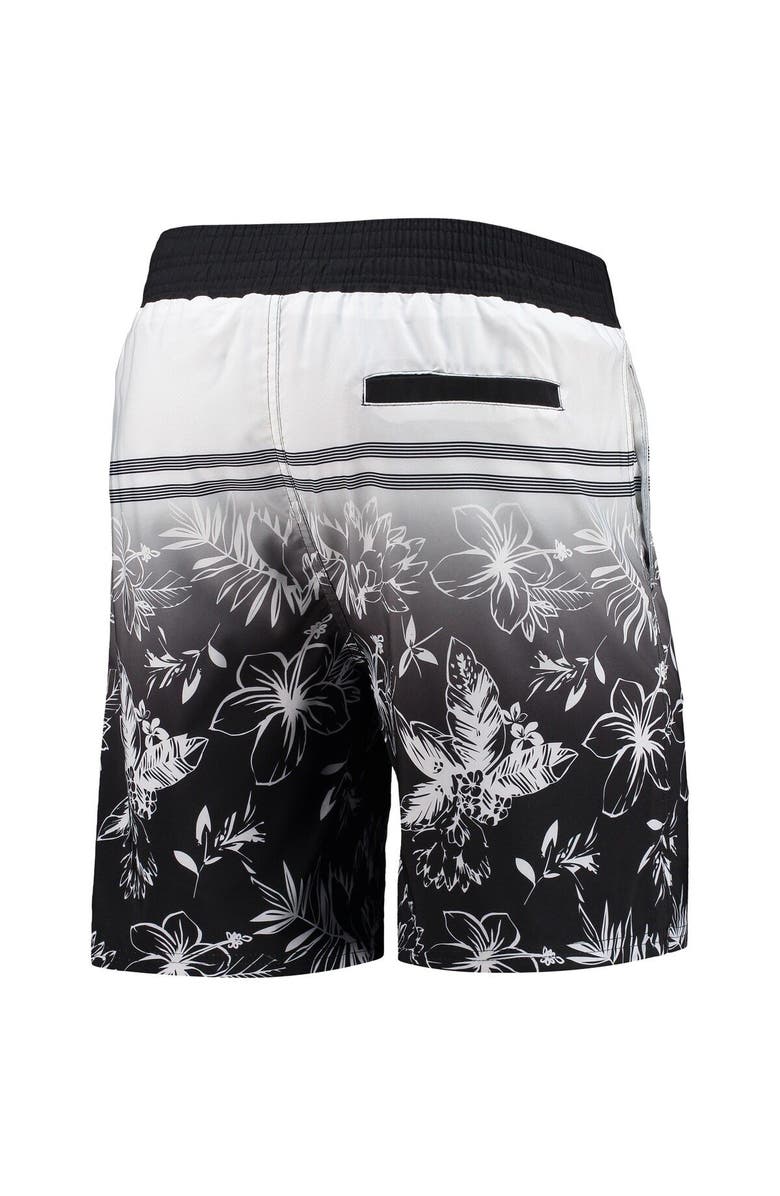 G-III SPORTS BY CARL BANKS Men's G-III Sports by Carl Banks Black New Orleans Saints Island Volley Swim Shorts, Alternate, color, 